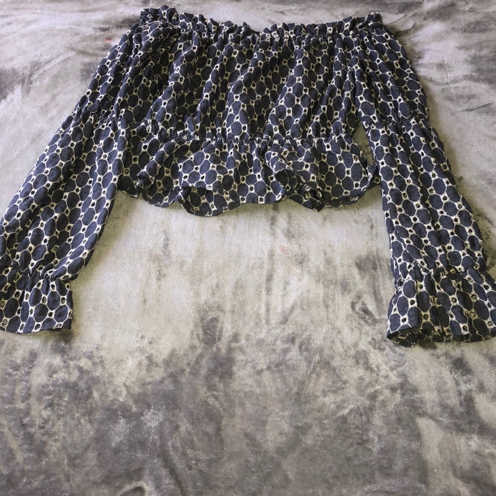 off the shoulder blouse